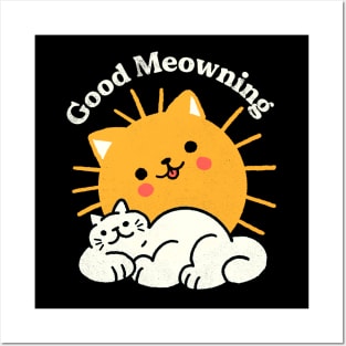 Good meowning Posters and Art